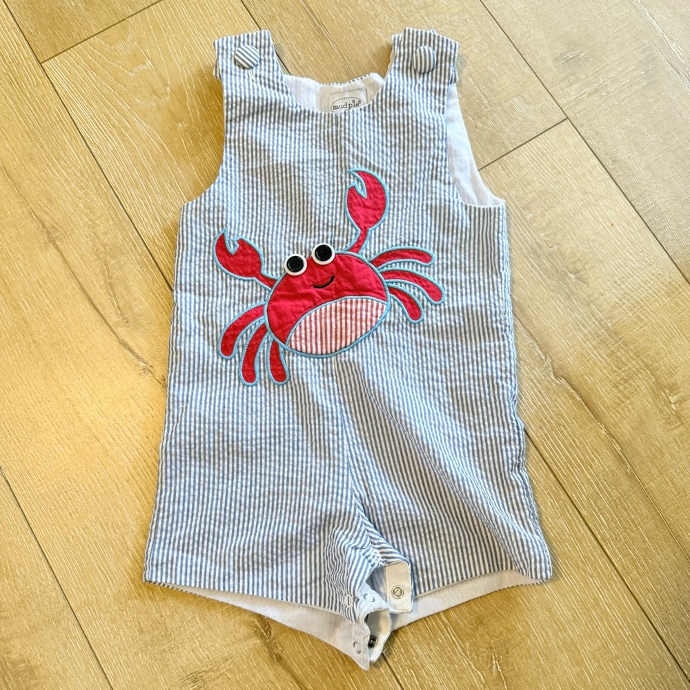 Mudpie Striped Crab Jon Jon 12-18m